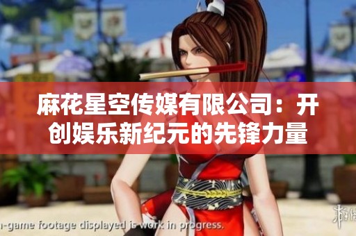 麻花星空传媒有限公司：开创娱乐新纪元的先锋力量