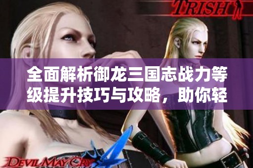 全面解析御龙三国志战力等级提升技巧与攻略，助你轻松提升战力水平