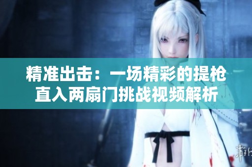 精准出击：一场精彩的提枪直入两扇门挑战视频解析