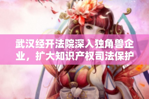 武汉经开法院深入独角兽企业，扩大知识产权司法保护服务的深度与广度