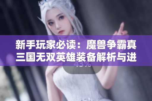 新手玩家必读：魔兽争霸真三国无双英雄装备解析与进阶技巧攻略