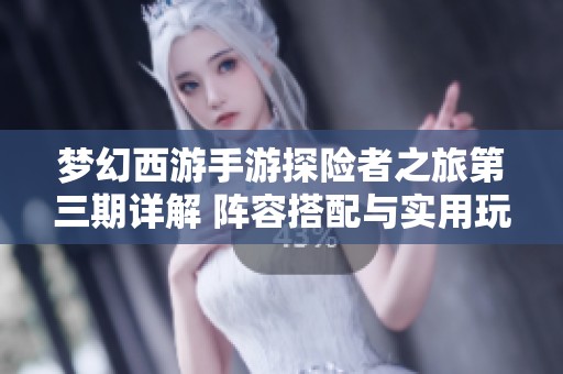 梦幻西游手游探险者之旅第三期详解 阵容搭配与实用玩法指南