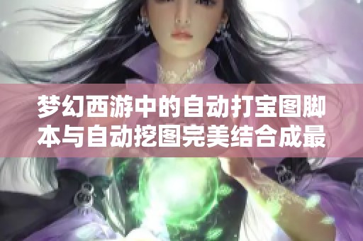 梦幻西游中的自动打宝图脚本与自动挖图完美结合成最佳搭档 娱乐体验大提升