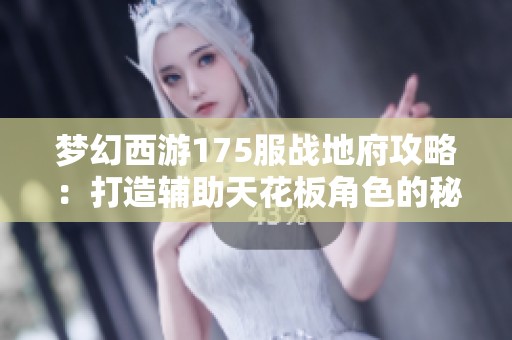 梦幻西游175服战地府攻略：打造辅助天花板角色的秘诀与技巧解析