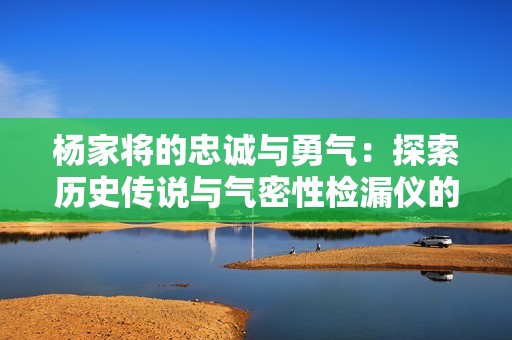 杨家将的忠诚与勇气：探索历史传说与气密性检漏仪的交汇之旅