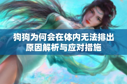 狗狗为何会在体内无法排出原因解析与应对措施