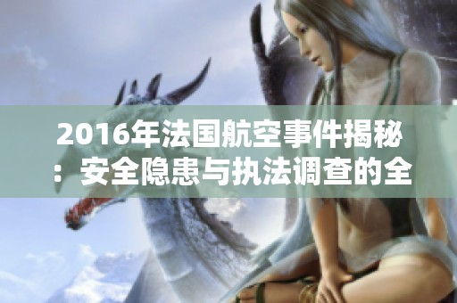 2016年法国航空事件揭秘：安全隐患与执法调查的全面分析