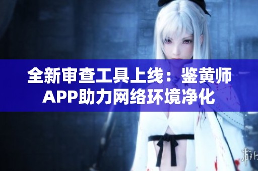 全新审查工具上线：鉴黄师APP助力网络环境净化