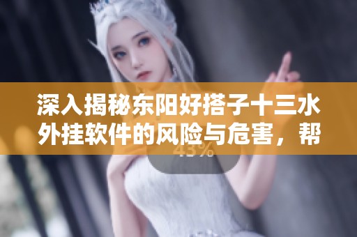 深入揭秘东阳好搭子十三水外挂软件的风险与危害，帮助玩家远离不必要的麻烦