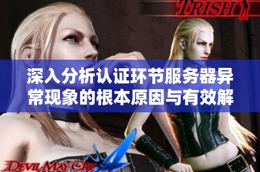 深入分析认证环节服务器异常现象的根本原因与有效解决方案探讨