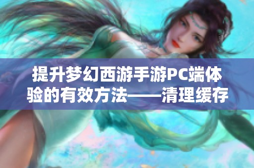 提升梦幻西游手游PC端体验的有效方法——清理缓存的步骤与技巧解析
