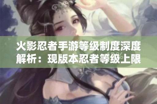火影忍者手游等级制度深度解析：现版本忍者等级上限提升至45级详解