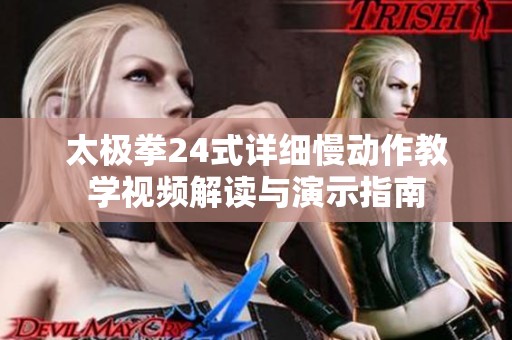 太极拳24式详细慢动作教学视频解读与演示指南