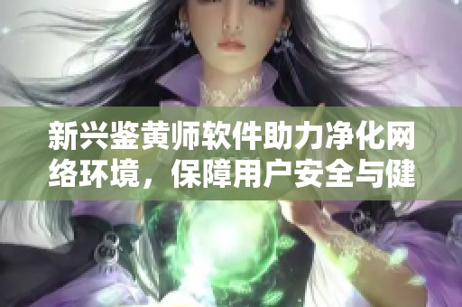 新兴鉴黄师软件助力净化网络环境，保障用户安全与健康