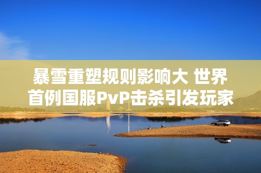 暴雪重塑规则影响大 世界首例国服PvP击杀引发玩家困惑与争议