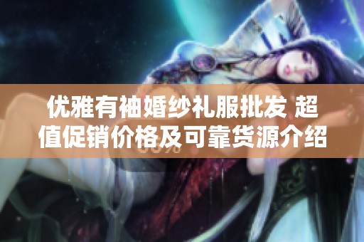 优雅有袖婚纱礼服批发 超值促销价格及可靠货源介绍