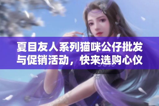 夏目友人系列猫咪公仔批发与促销活动，快来选购心仪的萌宠！