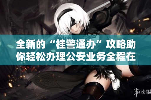 全新的“桂警通办”攻略助你轻松办理公安业务全程在线办理指南揭秘