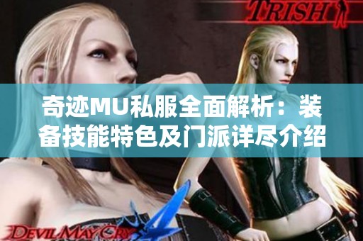 奇迹MU私服全面解析：装备技能特色及门派详尽介绍