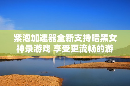 紫泡加速器全新支持暗黑女神录游戏 享受更流畅的游戏体验