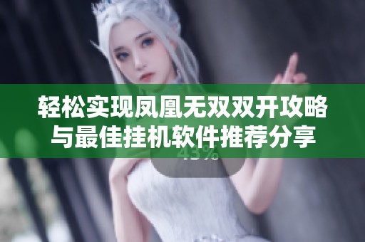 轻松实现凤凰无双双开攻略与最佳挂机软件推荐分享