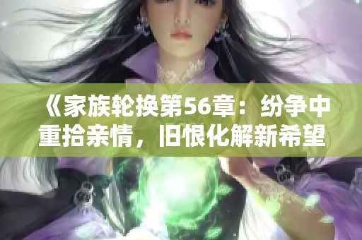 《家族轮换第56章：纷争中重拾亲情，旧恨化解新希望》