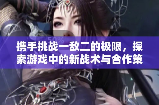 携手挑战一敌二的极限，探索游戏中的新战术与合作策略