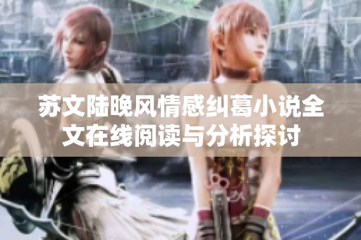 苏文陆晚风情感纠葛小说全文在线阅读与分析探讨