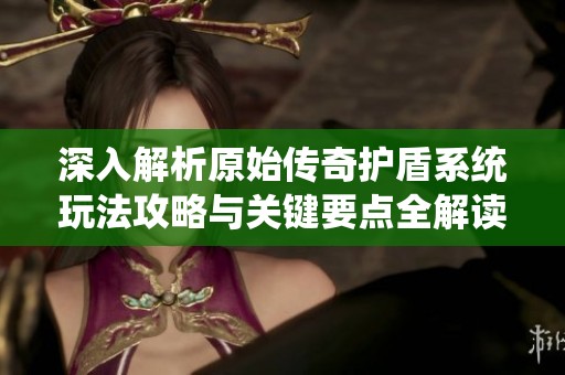 深入解析原始传奇护盾系统玩法攻略与关键要点全解读