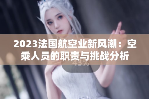 2023法国航空业新风潮：空乘人员的职责与挑战分析