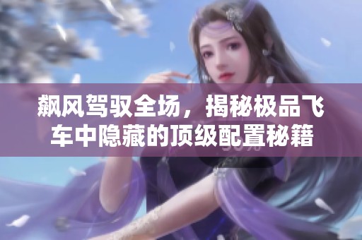 飙风驾驭全场，揭秘极品飞车中隐藏的顶级配置秘籍