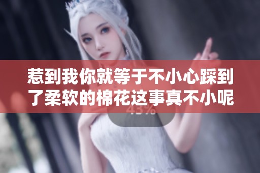 惹到我你就等于不小心踩到了柔软的棉花这事真不小呢